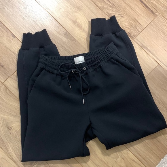 Aritzia Wilfred Buffon Pants Black XXS - Picture 3 of 6